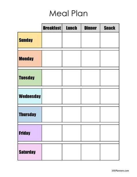 Free meal planner template. Things To Know About Free meal planner template. 